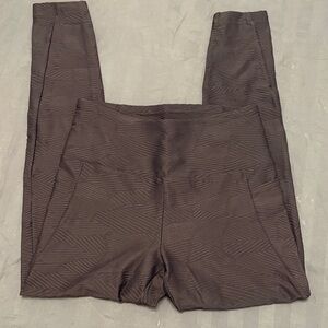 Black Geo Patterned leggings